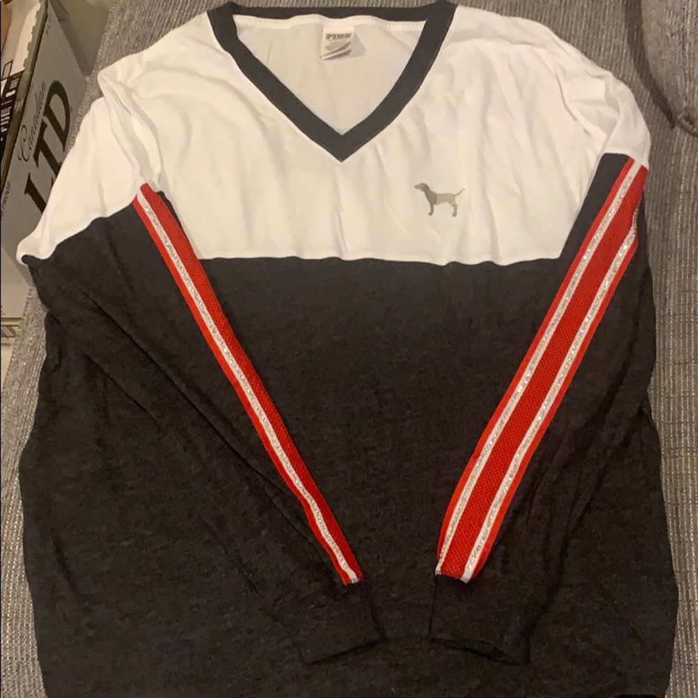 WORN ONCE PINK LONGSLEEVE TEE